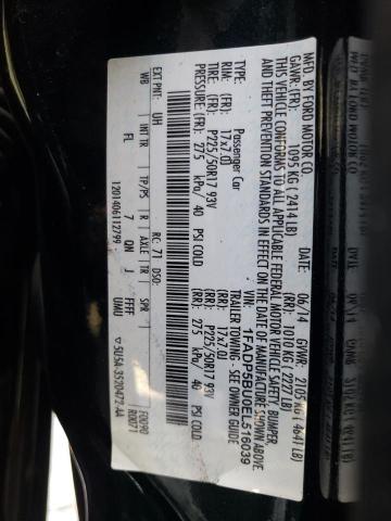 Photo 10 from auction – 2014 FORD C-MAX SEL with VIN 1FADP5BU0EL516039