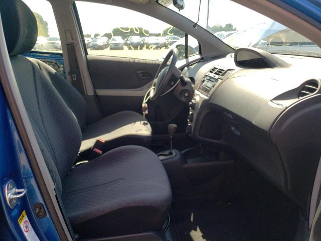 Photo 5 from auction – 2011 TOYOTA YARIS with VIN JTDKT4K34B5341745