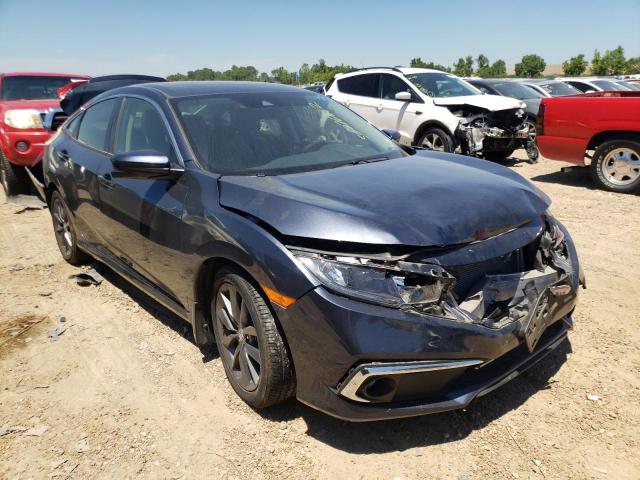 HONDA CIVIC EX 2019 with VIN JHMFC1F33KX012614 - Photo from auction