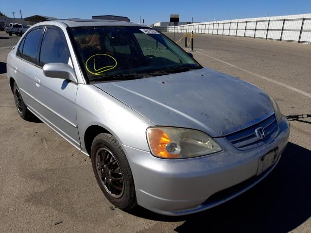 Photo 1 from auction – 2001 HONDA CIVIC EX with VIN 2HGES26721H531957