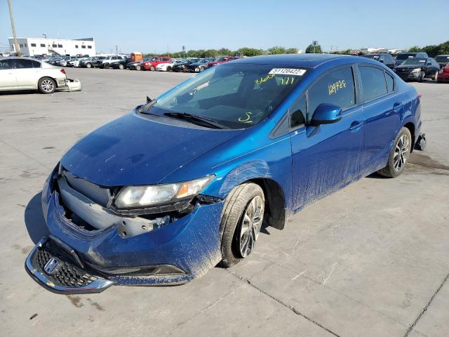 Zdjęcie 2 z aukcji – 2013 HONDA CIVIC EX z VIN 19XFB2F82DE071579