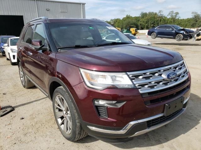 FORD EXPLORER L 2018 with VIN 1FM5K8F82JGA39205 - Photo from auction