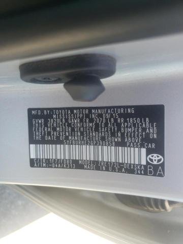 صورة رقم 10 من المزاد - 2016 TOYOTA COROLLA L مع VIN 5YFBURHE2GP390858