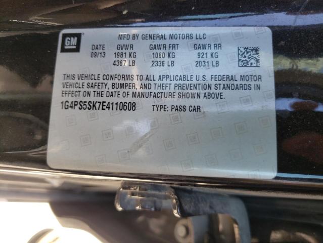 Photo 10 from auction – 2014 BUICK VERANO with VIN 1G4PS5SK7E4110608