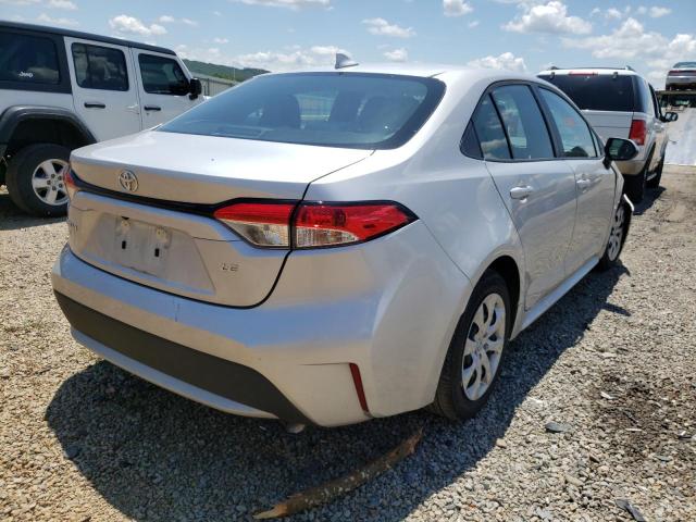Photo 4 from auction – 2021 TOYOTA COROLLA LE with VIN 5YFEPMAE7MP196887