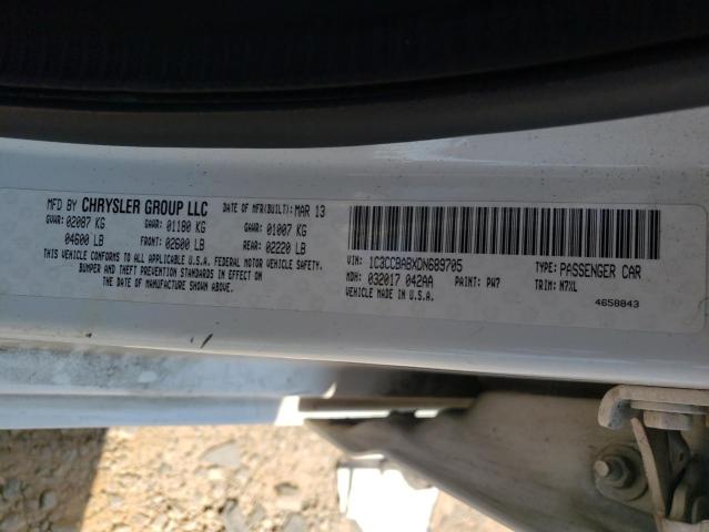 Photo 10 from auction – 2013 CHRYSLER 200 LX with VIN 1C3CCBABXDN689705