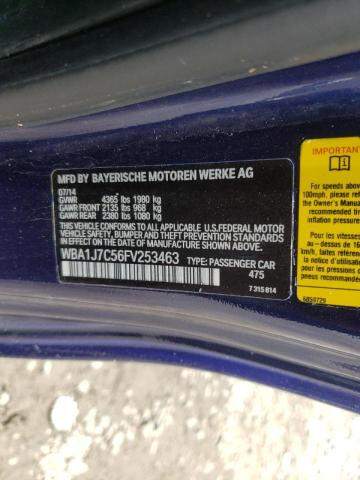 Photo 10 from auction – 2015 BMW M235I with VIN WBA1J7C56FV253463