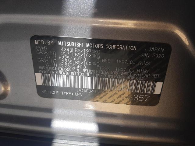 Photo 10 from auction – 2020 MITSUBISHI OUTLANDER with VIN JA4AR3AU1LU025705