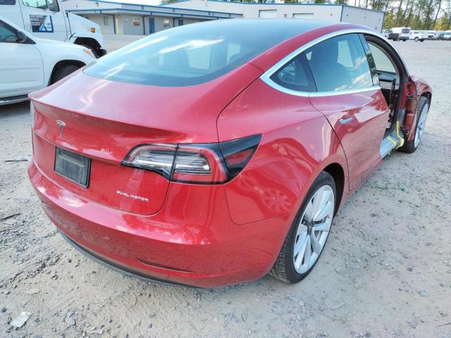 Photo 4 from auction – 2020 TESLA MODEL 3 with VIN 5YJ3E1EBXLF620326