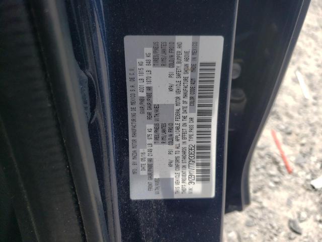 Photo 10 from auction – 2016 MAZDA 3 TOURING with VIN 3MZBM1V77GM306352