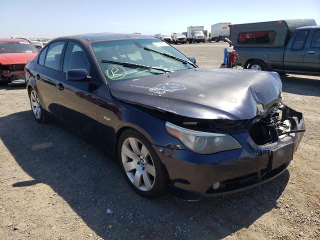 BMW 530 I 2007 with VIN WBANE73587CM51643 - Photo from auction