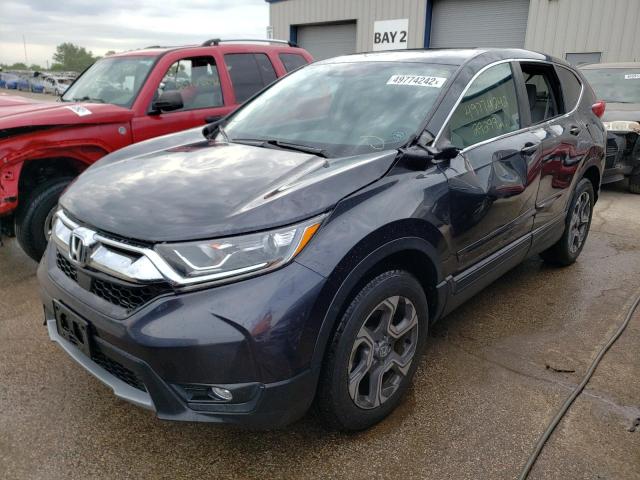 Photo 2 from auction – 2018 HONDA CR-V EX with VIN 7FARW2H53JE064302