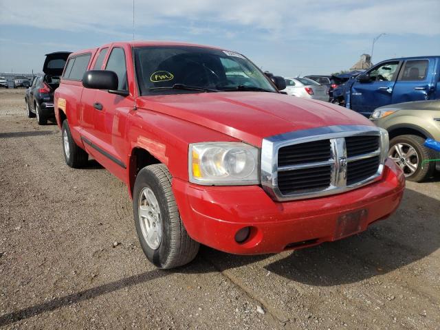 DODGE DAKOTA SLT 2007 with VIN 1D7HW42PX7S215652 - Photo from auction