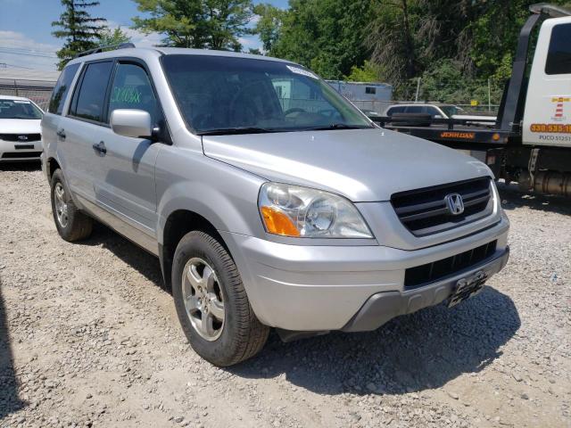 HONDA PILOT EX 2003 with VIN 2HKYF18493H581004 - Photo from auction