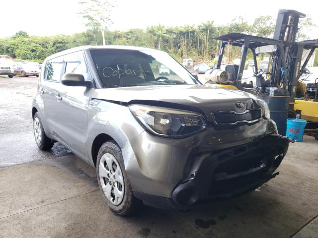 KIA SOUL 2015 with VIN KNDJN2A21F7222774 - Photo from auction