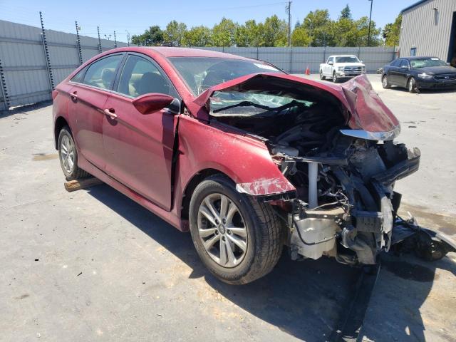 HYUNDAI SONATA GLS 2014 with VIN 5NPEB4AC6EH891972 - Photo from auction