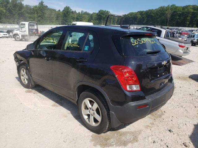 Photo 3 from auction – 2016 CHEVROLET TRAX LS with VIN KL7CJNSBXGB626771