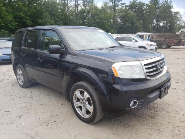 HONDA PILOT EXL 2014 with VIN 5FNYF4H57EB019999 - Photo from auction