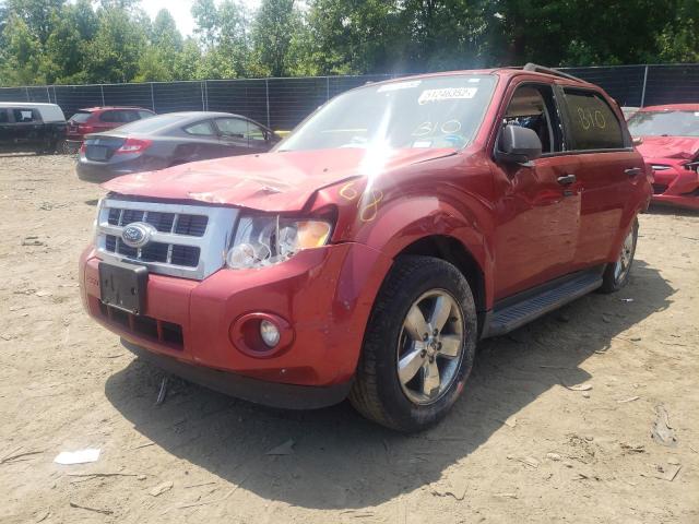 Photo 2 from auction – 2012 FORD ESCAPE XLT with VIN 1FMCU0D70CKB37615