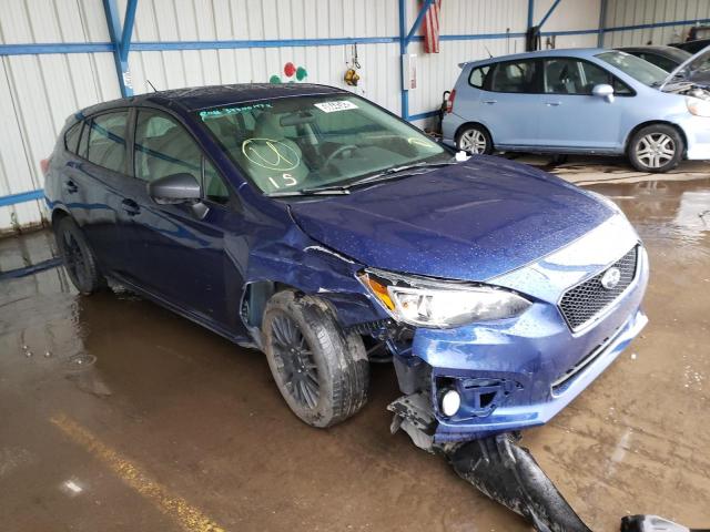 SUBARU IMPREZA 2017 with VIN 4S3GTAA6XH3744679 - Photo from auction