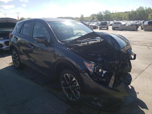 MAZDA CX-5 GT 2016 with VIN JM3KE4DY0G0906006 - Photo from auction