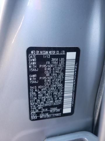 Photo 10 from auction – 2013 NISSAN CUBE S with VIN JN8AZ2KR2DT303291