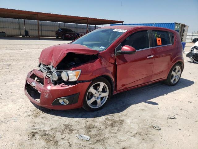 Photo 2 from auction – 2012 CHEVROLET SONIC LTZ with VIN 1G1JF6SBXC4167296