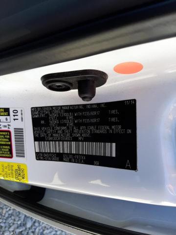 Photo 10 from auction – 2015 TOYOTA SIENNA LE with VIN 5TDKK3DCXFS558923