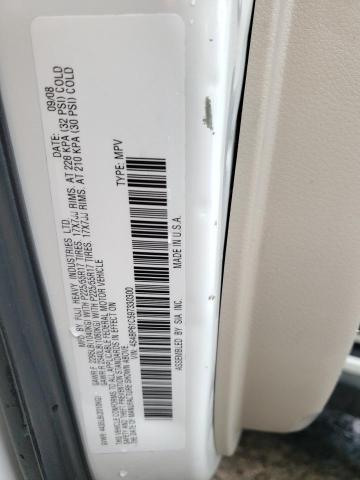 Photo 10 from auction – 2009 SUBARU OUTBACK 2. with VIN 4S4BP61C597330300