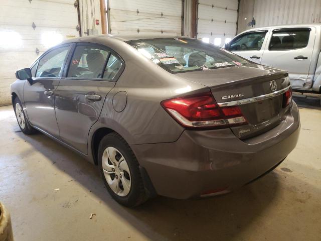 Photo 3 from auction – 2015 HONDA CIVIC LX with VIN 19XFB2F53FE237455