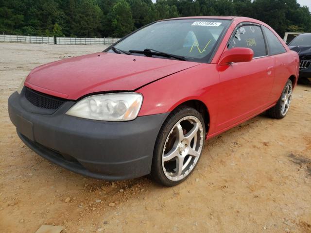 Photo 2 from auction – 2002 HONDA CIVIC EX with VIN 1HGEM21902L104333