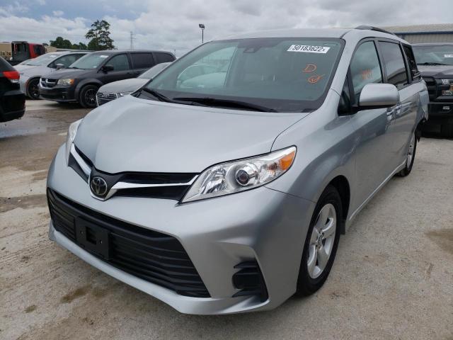 Photo 2 from auction – 2020 TOYOTA SIENNA LE with VIN 5TDKZ3DC5LS024591
