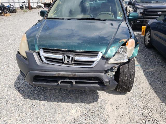 Photo 9 from auction – 2002 HONDA CR-V EX with VIN JHLRD78812C076443