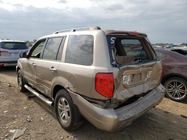Photo 3 from auction – 2004 HONDA PILOT EX with VIN 2HKYF18404H514101