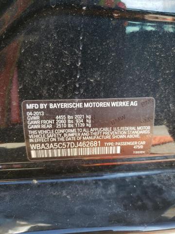 Photo 10 from auction – 2013 BMW 328 I with VIN WBA3A5C57DJ462681