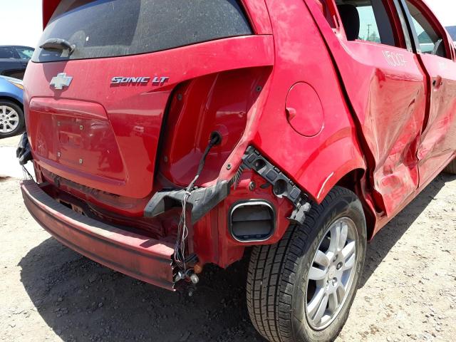 Photo 9 from auction – 2016 CHEVROLET SONIC LT with VIN 1G1JC6SH1G4157260