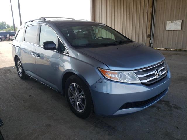 HONDA ODYSSEY EX 2012 with VIN 5FNRL5H63CB129666 - Photo from auction