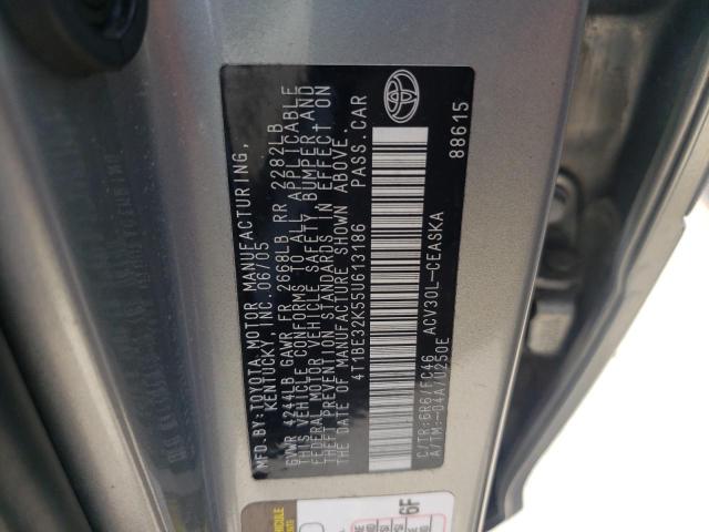 Photo 10 from auction – 2005 TOYOTA CAMRY LE with VIN 4T1BE32K55U613186
