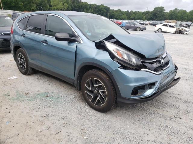 HONDA CR-V SE 2016 with VIN 2HKRM3H44GH569659 - Photo from auction