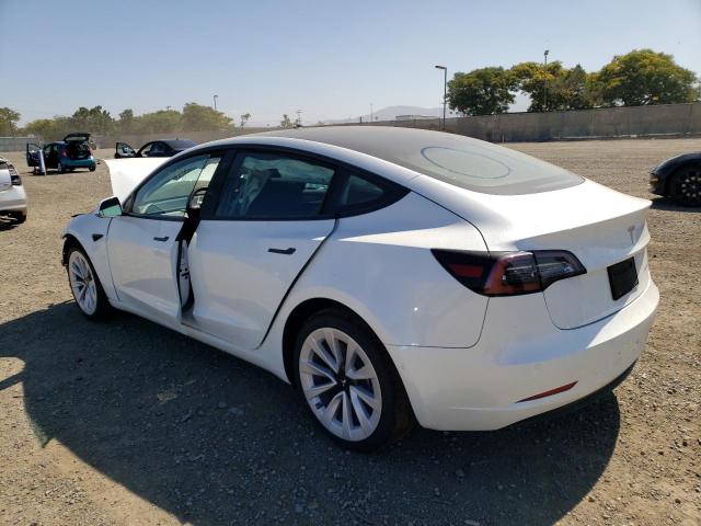 Photo 3 from auction – 2022 TESLA MODEL 3 with VIN 5YJ3E1EB4NF143931