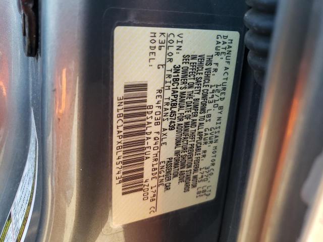 Photo 10 from auction – 2011 NISSAN VERSA S with VIN 3N1BC1APXBL457439