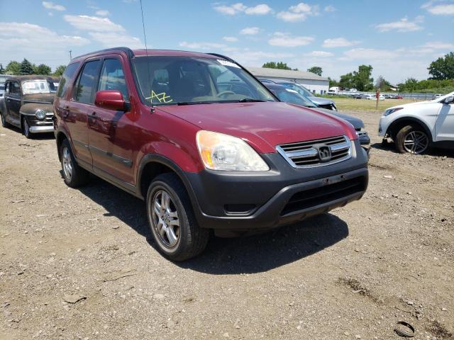 HONDA CR-V EX 2002 with VIN JHLRD78802C067734 - Photo from auction