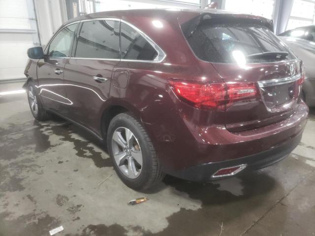 Photo 3 from auction – 2015 ACURA MDX with VIN 5FRYD3H2XFB002040