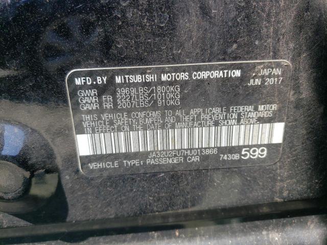 Photo 10 from auction – 2017 MITSUBISHI LANCER ES with VIN JA32U2FU7HU013866