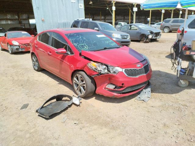 KIA FORTE EX 2016 with VIN KNAFZ4A85G5557055 - Photo from auction