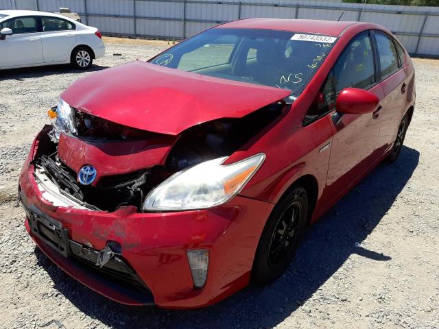 Photo 2 from auction – 2012 TOYOTA PRIUS with VIN JTDKN3DU1C5508882
