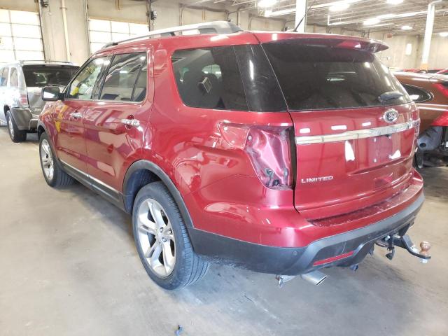 Photo 3 from auction – 2015 FORD EXPLORER L with VIN 1FM5K8F83FGB11455