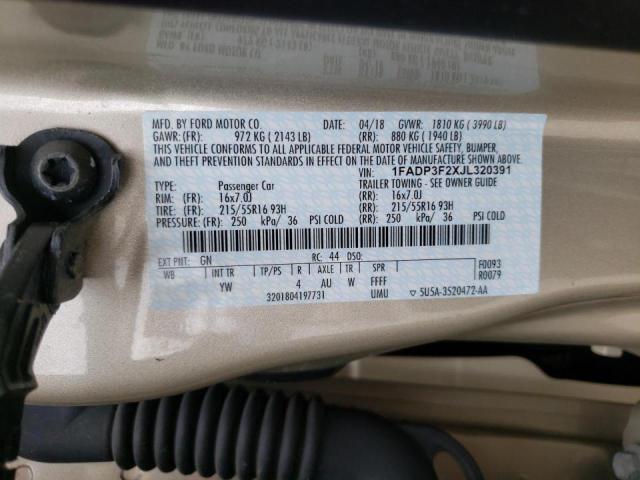 صورة رقم 10 من المزاد - 2018 FORD FOCUS SE مع VIN 1FADP3F2XJL320391