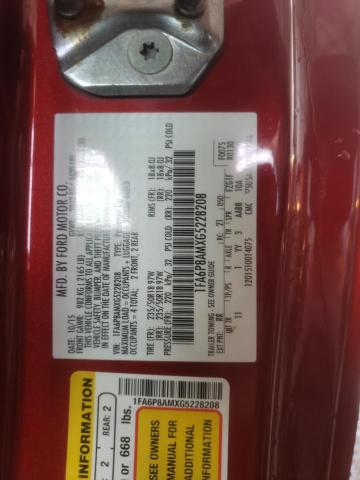 Photo 10 from auction – 2016 FORD MUSTANG with VIN 1FA6P8AMXG5228208