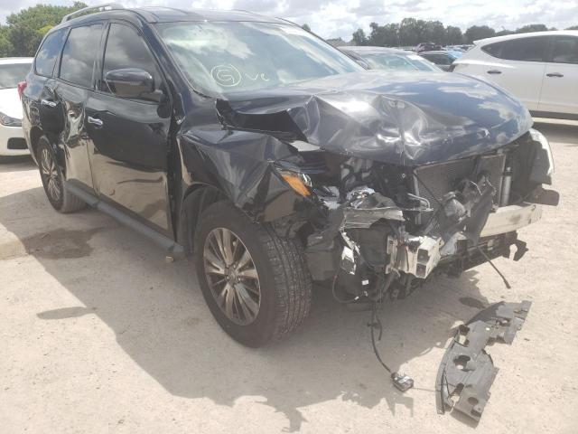NISSAN PATHFINDER 2018 with VIN 5N1DR2MNXJC633187 - Photo from auction